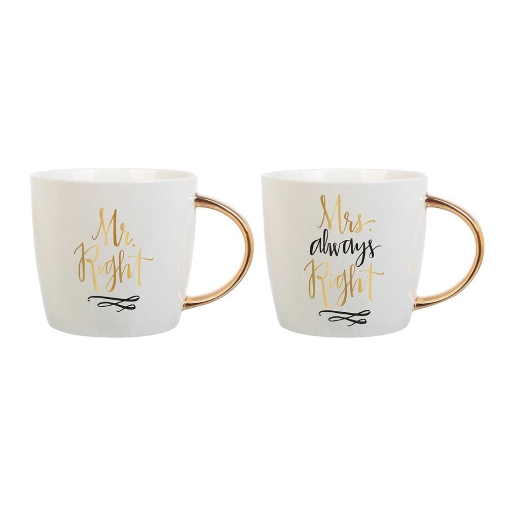 {NEW} Slant Coffee Mug Set - Right-Always Right